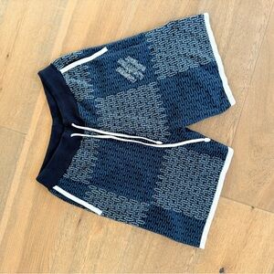Louis Vuitton Navy and White Athletic Men's Shorts